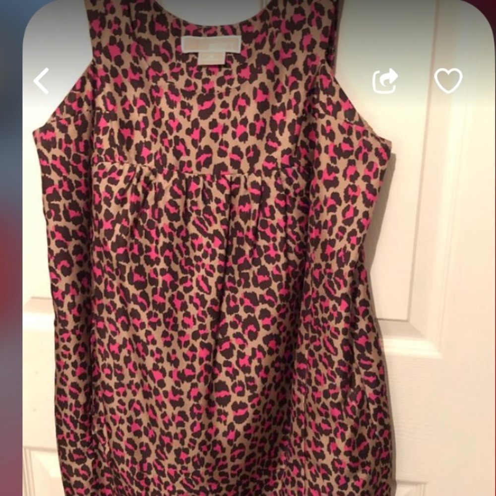 Michael Kors  Cheetah print dress